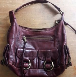 Banana Republic Cognac Ashbury bag